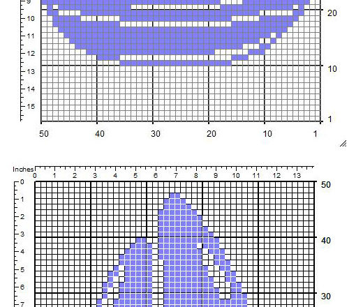 A small ship free crochet filet insert pattern download