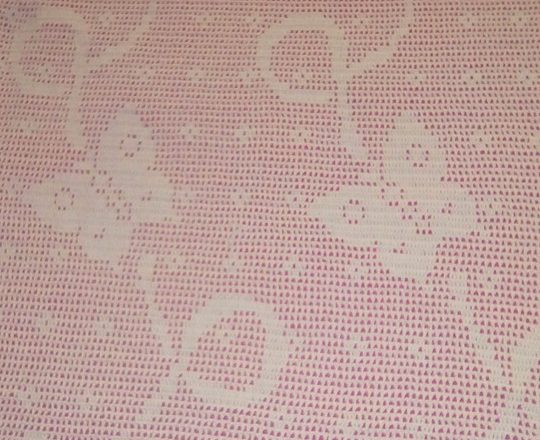Crochet filet baby blanket with flying butterflies by Facebook Fan Maria Rosaria Notari (3)