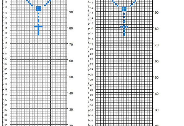 Favor bag for rosary free filet crochet pattern