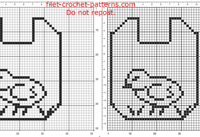 Free filet crochet baby bib with chick free patterns download