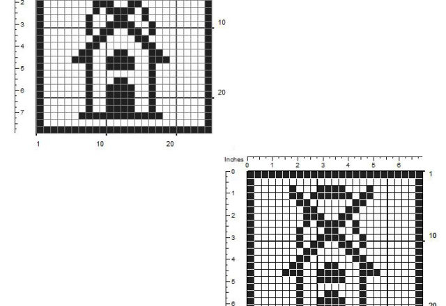 Free filet crochet coaster with a windmill free download 25 squares